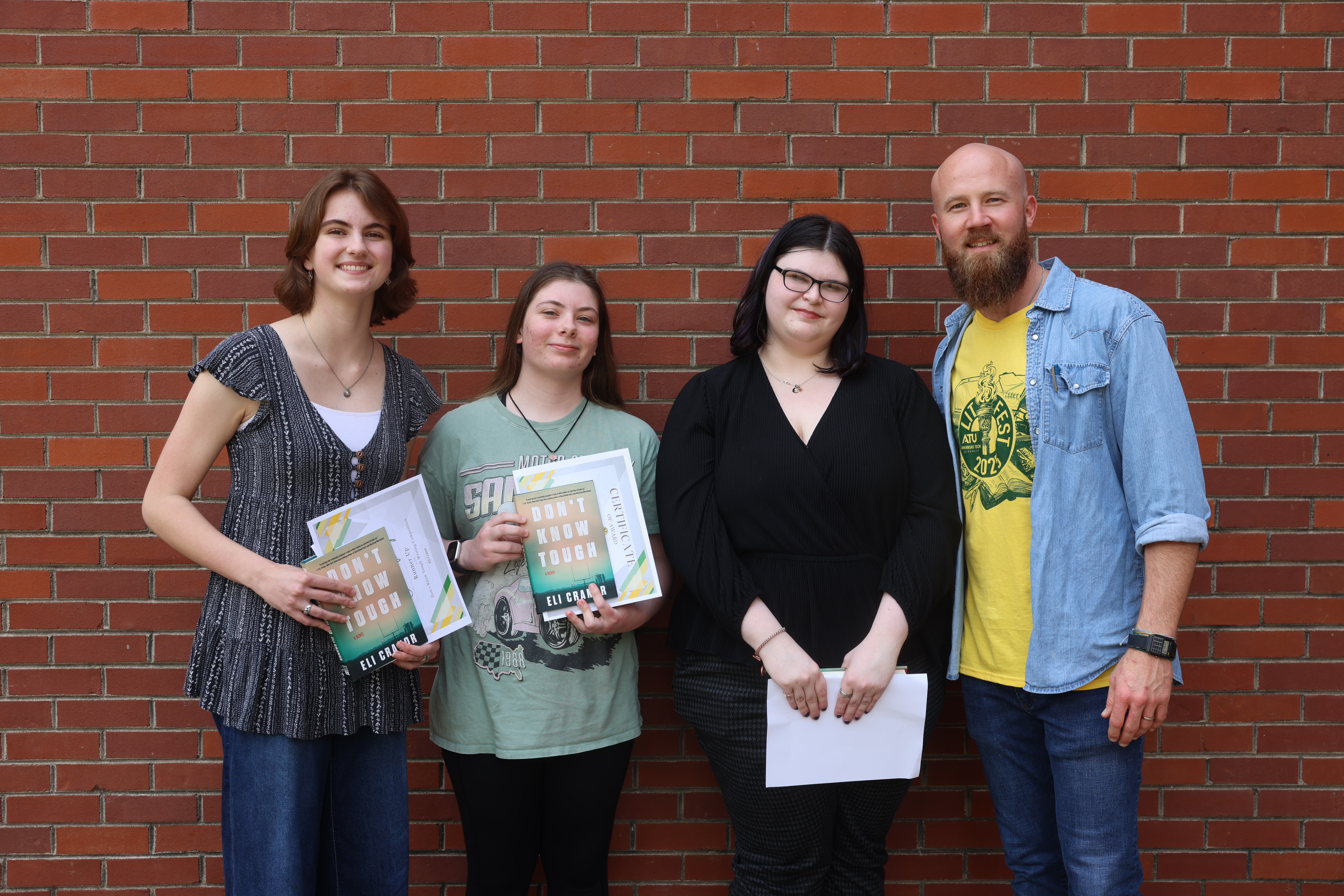 Lit Fest 2025 Contest Winners with Eli Cranor