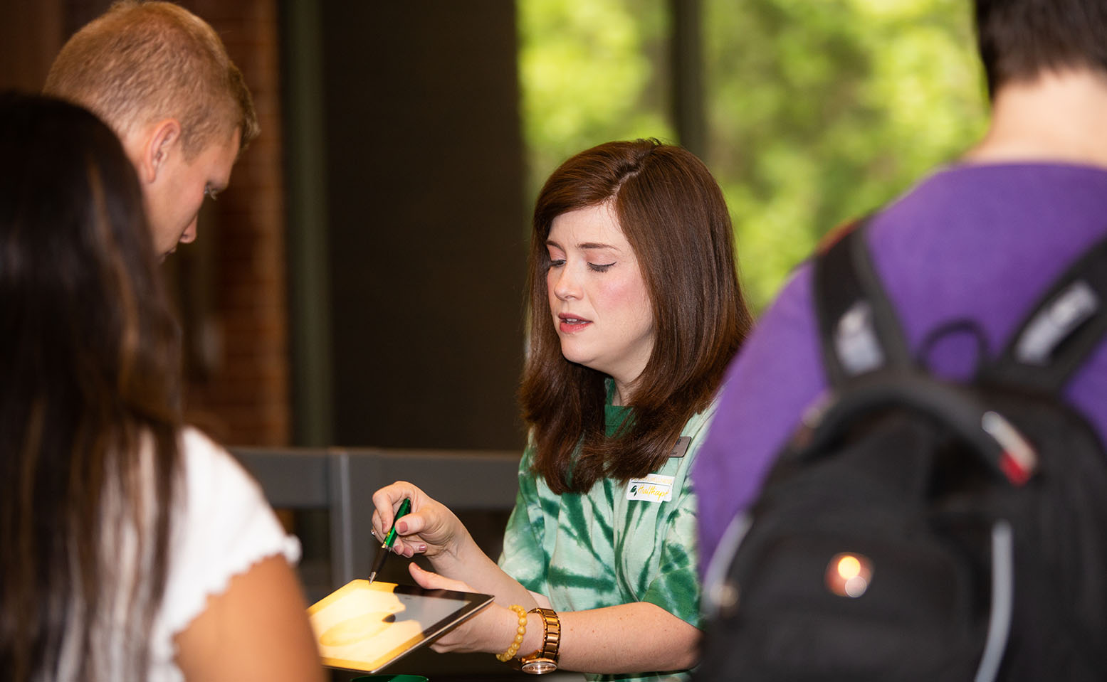 Students at Healthapalooza