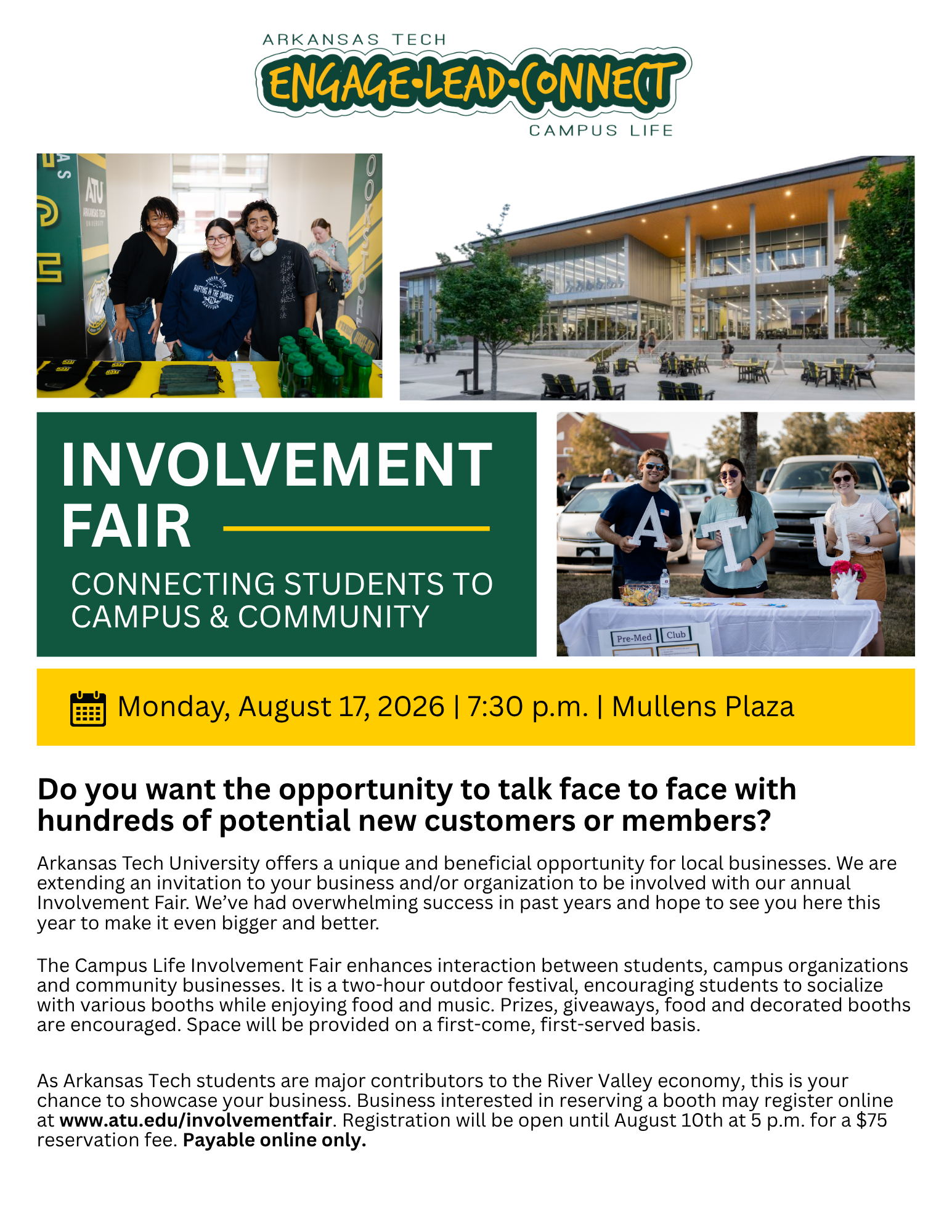 Involvement Fair Page 1