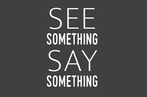 see something say something