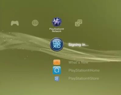 PS3 Sign In