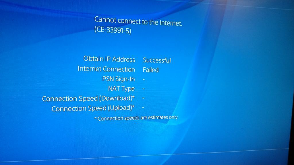 PS4 Network Config