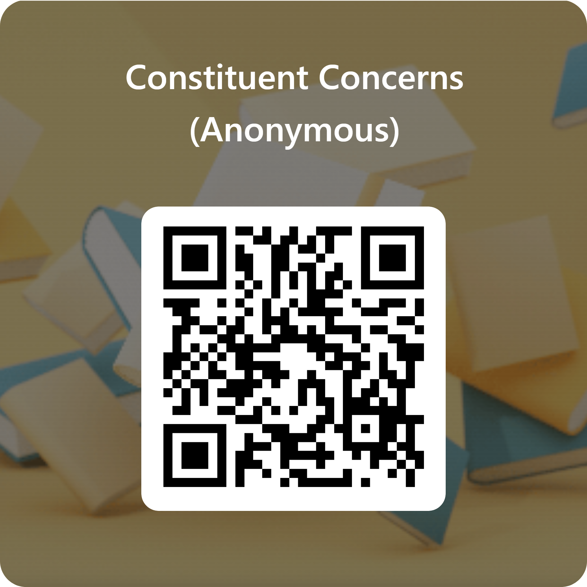 Constituent Concerns QR
