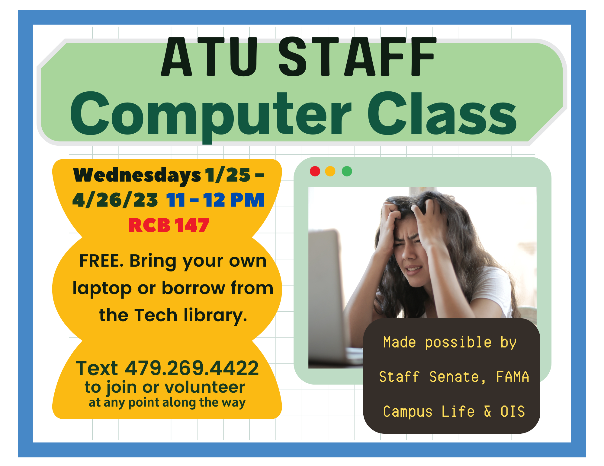 computer flyer
