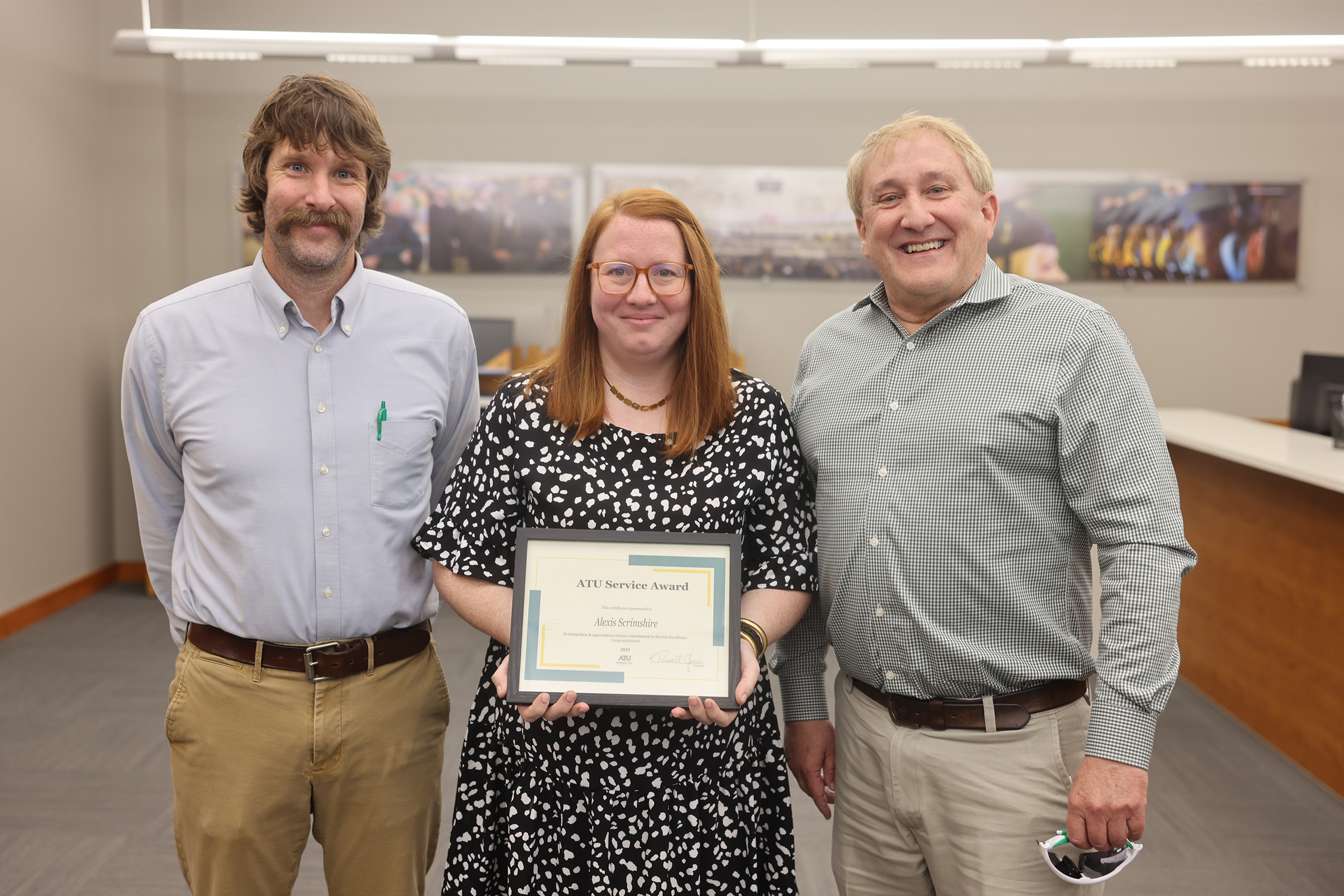 Alexis Scrimshire ATU Service Award 2026